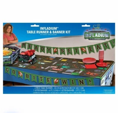 Sunny Anderson's Infladium™: Setter y Banner Kit Escena de Fútbol, Nuevo Foto 1 de 4