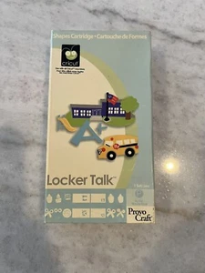 Cricut Cartridge - LOCKER TALK - Complete - Link Status Unknown - Picture 1 of 2