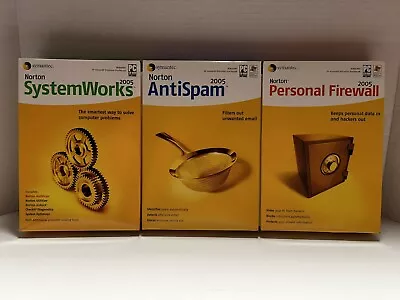 Symantec 2005 Norton SystemWorks, AntiSpam, Personal Firewall WINDOWS XP Home/Me - Image 1 of 4