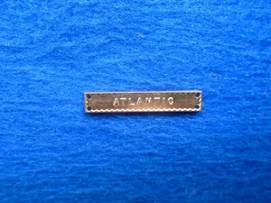 WWII ATLANTIC REPLACEMENT MEDAL CLASP BAR - Picture 1 of 2
