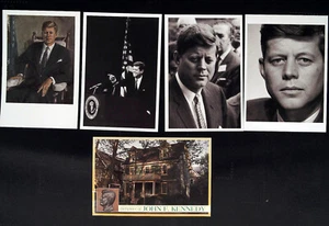 Lote de 5 postales John F Kennedy JFK - Imagen 1 de 2