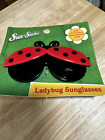NIP Ladybug Kids' Sunstaches Sunglasses w/ 100% UV Protection - 3 Years & Up