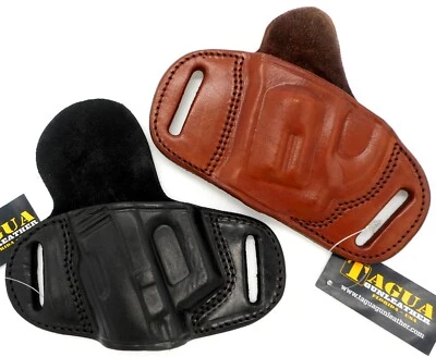 LEFT HAND Extra Protection Quick Draw Leather Belt Holster CHOOSE - Image 1 of 4
