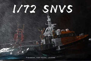 1:72 Scale RC Model Ship Kit - SNVS Assault Rescure Boat - DIY - Fast Shipping - Picture 1 of 17