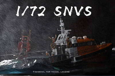 1:72 Scale RC Model Ship Kit - SNVS Assault Rescure Boat - DIY - Fast Shipping - Image 1 of 4