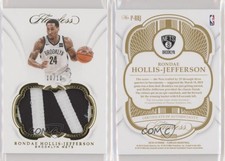 2018-19 Panini Flawless Patch Gold /10 Rondae Hollis-Jefferson #P-RHJ Patch