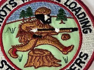 Vintage rare Patriots muzzle loading stump jumpers patch - Picture 1 of 4