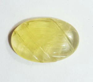 100% Natural Lemon Topaz 18.10 Ct Certified Loose Gemstone With Free Gift - Picture 1 of 6
