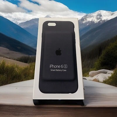 iPhone 6s/6 Smart Battery Case Charcoal Gray A1585 "OPEN BOX" - Image 1 of 4