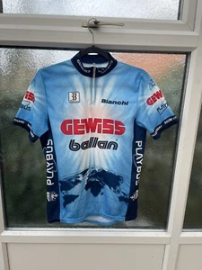 Camiseta deportiva de ciclismo Team Gewiss Rasini Playbus Ballan 93 Biemme grande - Imagen 1 de 2