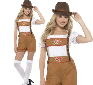 Sexy Vestido Elegante Cerveza Niña Criada Alemán Mujer Oktoberfest Adulto Reino Unido 8-18 - Imagen 1 de 4