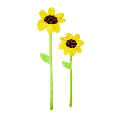 Sunflower Flowers Plush Homemade Flower Hand-knitted Diy Gift For Teacher Lover_ • 4.65€