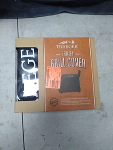Traeger Pro 34 Full Length Grill Cover Black BAC380 New - Picture 1 of 5