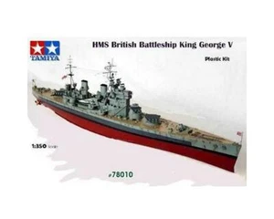 Tamiya 1/350 British King George V Battleship Model Kit [TAM78010] - Picture 1 of 1