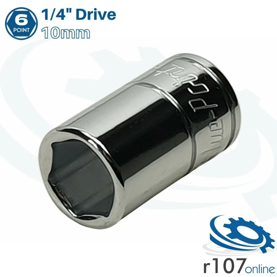 Blue Point 10mm Socket, 1/4" Drive BLPSM1410 - As sold by Snap On - Image 1 of 1