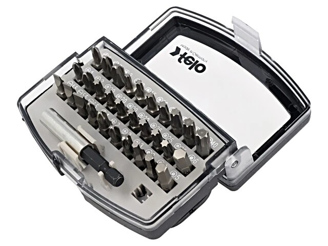 020 131 16 Kit: screwdriver bits Phillips, Pozidriv®, slot, Torx® 25mm FELO - Image 1 of 1