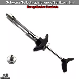 Selbstaspirierende Aspiration Spritze Zahnmedizin Injektion Spritze 1,8ml Dental - Bild 1 von 4