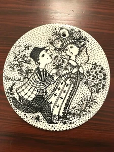 Björn Winblad June - Roser Keramik Wandrelief Vintage Mid Century Nymolle Denma - Bild 1 von 2