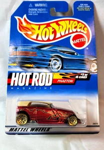 Hot Wheels '2000 Phaeton #005 Maroon Gold Spider Wheels Hot Rod Series 1 of 4 - Picture 1 of 12