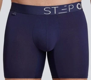 Step One Men's Bamboo Underwear BOXER Style Colour ECLIPSE EXTRA LARGE - Picture 1 of 1