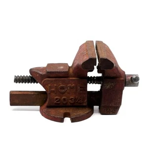 Tornillo de banco vintage antiguo hecho en Japón 203 1/2 in, herramienta de sujeción de trabajo - Imagen 1 de 11