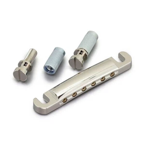 Tailpiece Gotoh GE101Z Style Gibson Stoptail Metric Zmac Nickel - Picture 1 of 3