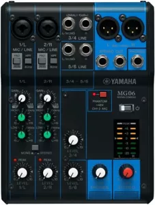 Yamaha MG06 Analog 6-Channel Mixing Console - Picture 1 of 5