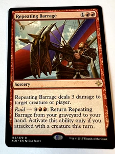 MTG Magic The Gathering Ixalan Repeating Barrage Rare LP - Picture 1 of 2
