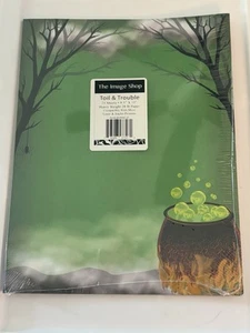 Calderone Carta Stampante Halloween “Fatica e Problemi” 25 Fogli Nuovo 8,5” X 11” - Foto 1 di 4