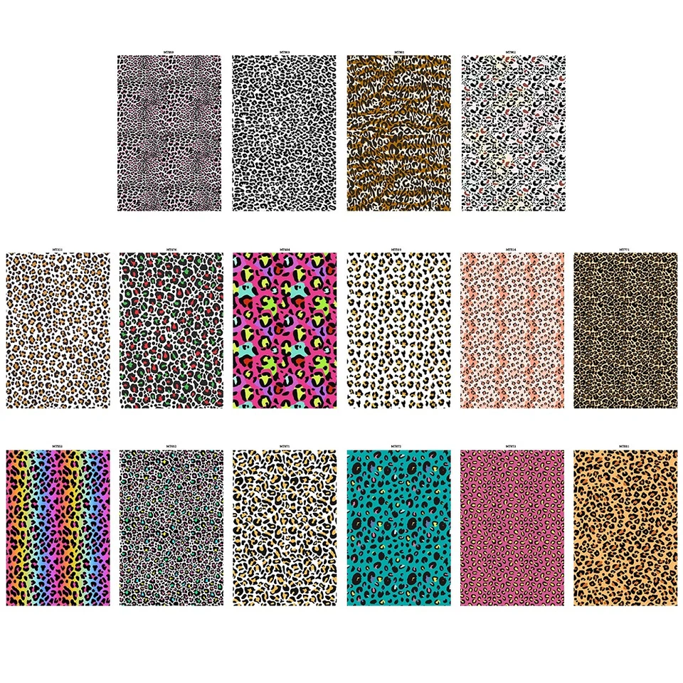 Leopard Series image transfer paper for polymer clay Craft Supply Foto 1 de 4