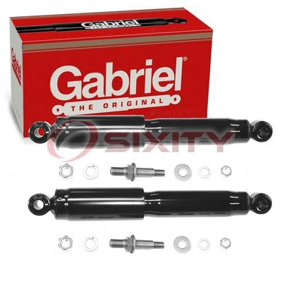 Amortiguadores delanteros Gabriel 2 piezas para Chevrolet P30 1968-1974 Van Spring gd Foto 1 de 4