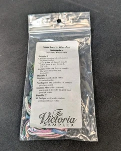 The Victoria Sampler Stitcher's Garden Accessory Pack #106P New - Picture 1 of 2