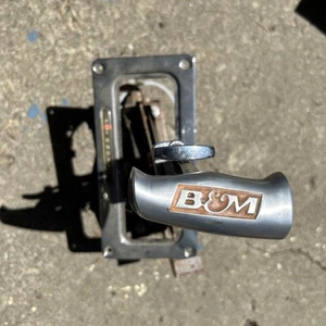 B&M MEGA AUTO RATCHET SHIFTER + T-HANDLE KNOB - Picture 1 of 10