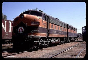 (A) ORIG TRAIN SLIDE-GREAT NORTHERN (GN) 308C+ POWER LASH-UP - Picture 1 of 1