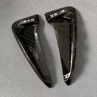 For BMW F15 X5 F85 SUV 2018 X5M Glossy Black Side Fender Vent Cover Trim 2014-18 - Image 1 of 4