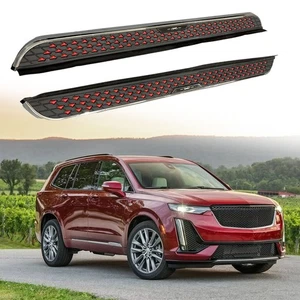estriberas peldaños laterales pedales barra protectora Nerf se adapta a Cadillac XT6 2019+ - Imagen 1 de 23
