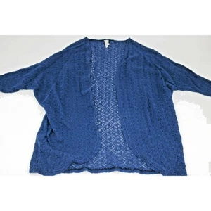 I Love S&S, Inc Damen Pullover Strickjacke Blau Freizeit Karriere Größe L - Bild 1 von 4