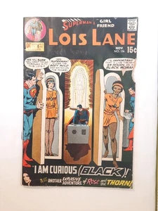 Supermans Girlfriend Lois Lane  #106 "I AM  CURIOUS (BLACK)! - 1970 - Picture 1 of 6