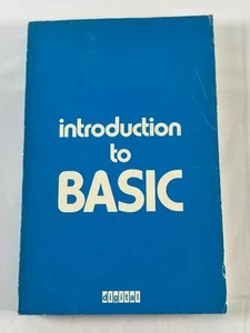 Introduction to BASIC - Digital Equipment Corporation 1978 Trade Paperback - Picture 1 of 14