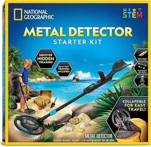 National Geographic Starter Metal Detector Kit for Kids - Black - Picture 1 of 6