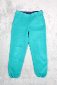 Women's Vintage Patagonia Synchilla Fleece Sweatpants Pants Made in USA Sz 14 - Picture 1 of 6