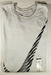 New Nike Swoosh Long Sleeve DRI-FIT Training T-Shirt CK4265 100 Sz. MT - Picture 1 of 3