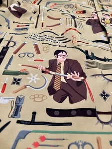 SOLD OUT RSVLTS Shirt Dwight Schrute The Office 1000 Ways to Die NWOT S Small - Picture 1 of 11