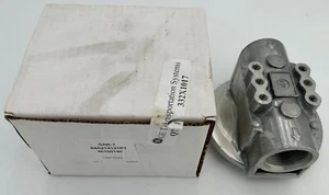 General Electric Hydraulic Filter Head FR Strainer Base Return Line - Picture 1 of 6