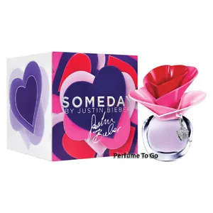 JUSTIN BIEBER SOMEDAY for WOMEN 3.4 oz (100 ml) EDP Spray NEW & SEALED - Picture 1 of 2