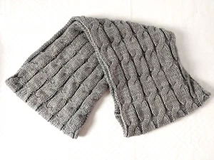 C.C. Encantadora bufanda Charlie Infinity gris 11" x 31" #16096 - Imagen 1 de 3