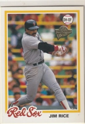 2003  TOPPS   FAN FAVORITES   JIM RICE       NM/MT  INV 4,905 - Image 1 of 2