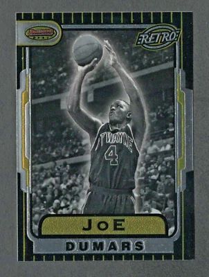 1997 Bowman's Best Retro Basketball #TB4 Joe Dumars – Detroit Pistons  A2140 - Image 1 of 2