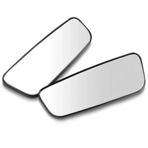 2PCS Blind Spot Auxiliary Mirror 360° Wide Angle Convex Rear Side View Car Truck - Picture 1 of 8