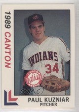 1989 Best Canton Akron Indians Paul Kuzniar #20